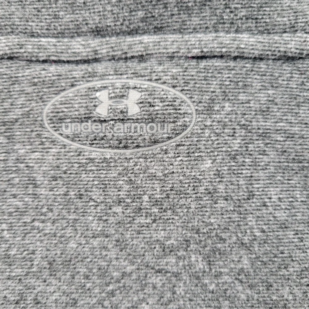 UNDER ARMOUR YLG GREY/PINK ZIP UP JACKET, W/ FRONT POCKETS,  GIRLS MINT!